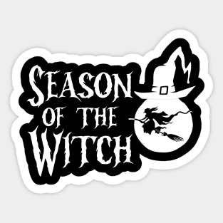 season of the witch Sticker